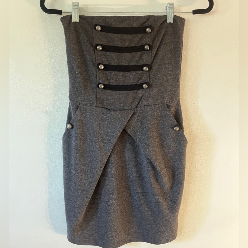 Military inspired dress